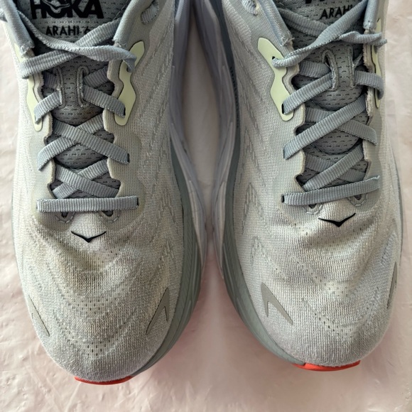 Hoka Light Blue One One Arahi 6 Women's Running Sneakers Shoes SZ 10 D - Picture 6 of 16